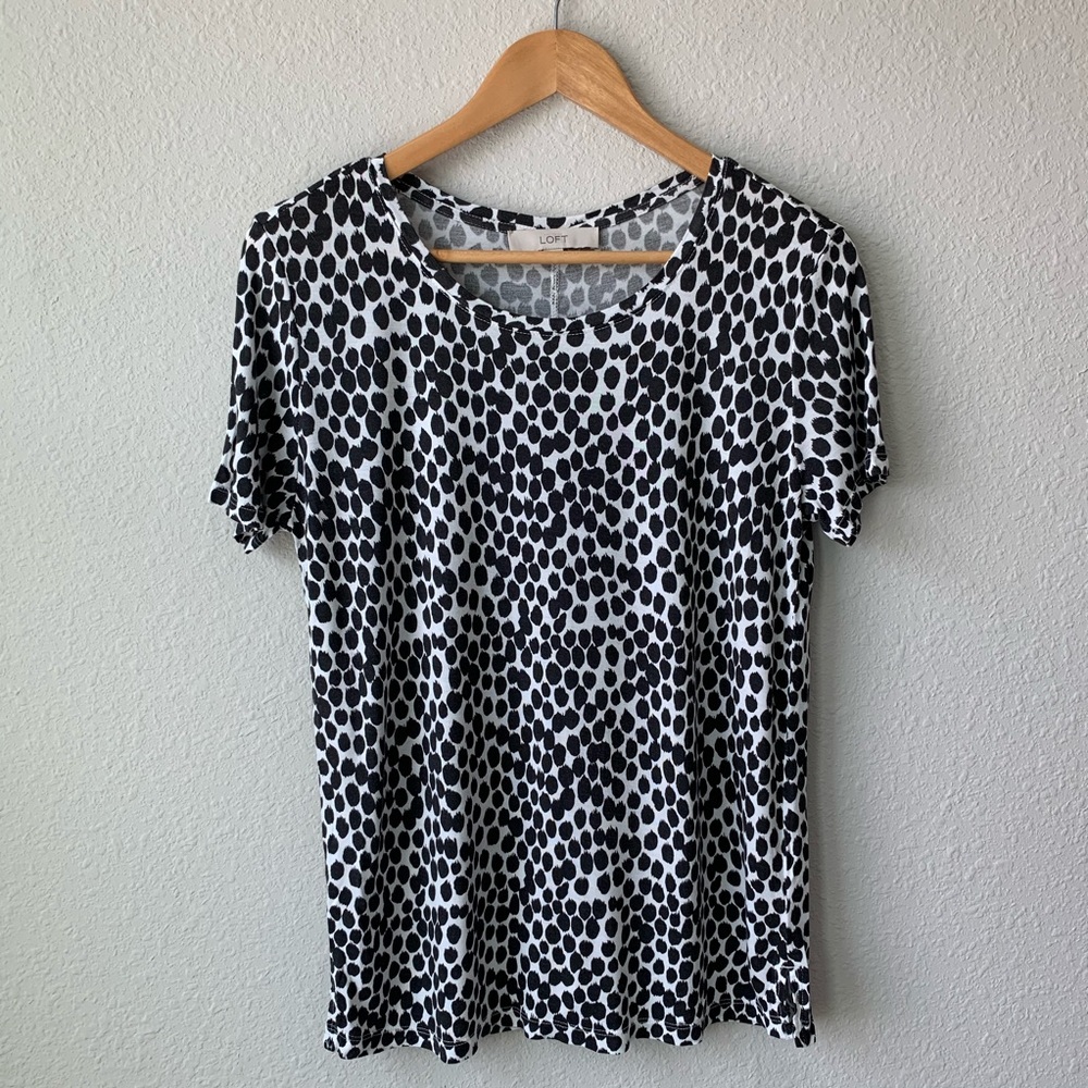 LOFT | Animal Print Top